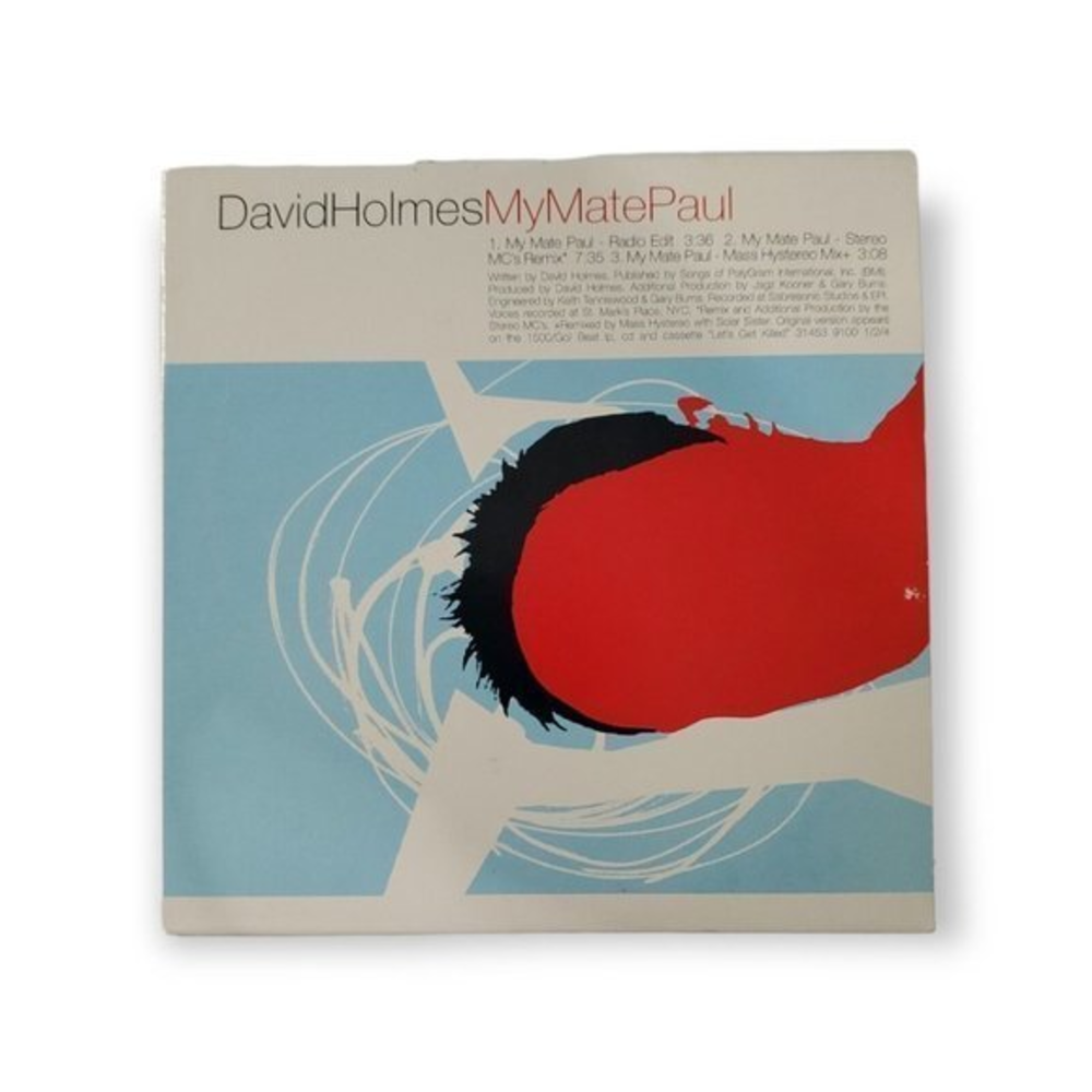 David Holmes - My Mate‎ Paul [1998 Promotional CD]